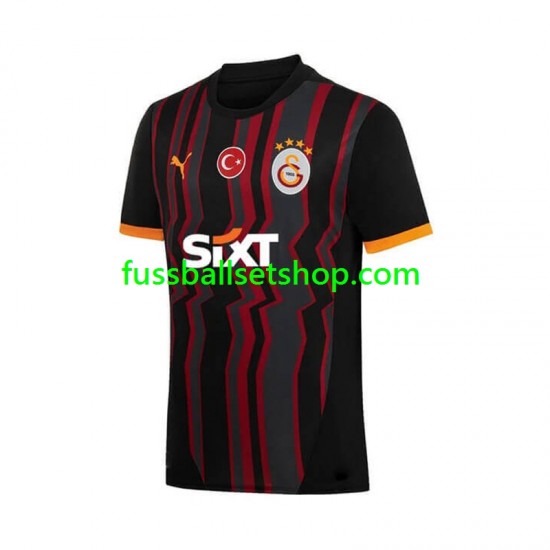 Günstige Fußball Trikotsatz Galatasaray Herren Ausweichtrikot 2024-2025 Kurzarm