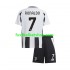 Günstige Fußball Trikotsatz Juventus Turin Cristiano Ronaldo 7 Kinder Heimtrikot 2024-2025 Kurzarm