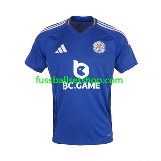 Günstige Fußball Trikotsatz Leicester City Herren Heimtrikot 2024-2025 Kurzarm