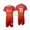 Günstige Fußball Trikotsatz Liverpool M.Salah 11 Kinder Heimtrikot 2024-2025 Kurzarm