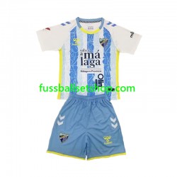 Günstige Fußball Trikotsatz Málaga CF Kinder Heimtrikot 2024-2025 Kurzarm