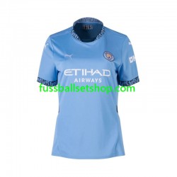 Günstige Fußball Trikotsatz Manchester City Frauen Heimtrikot 2024-2025 Kurzarm