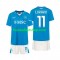 Günstige Fußball Trikotsatz SSC Neapel Lukaku 11 Kinder Heimtrikot 2024-2025 Kurzarm