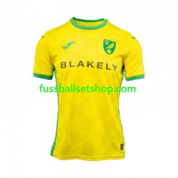 Günstige Fußball Trikotsatz Norwich City Herren Heimtrikot 2024-2025 Kurzarm