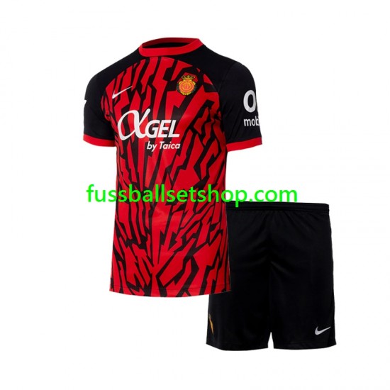 Günstige Fußball Trikotsatz RCD Mallorca Kinder Heimtrikot 2024-2025 Kurzarm