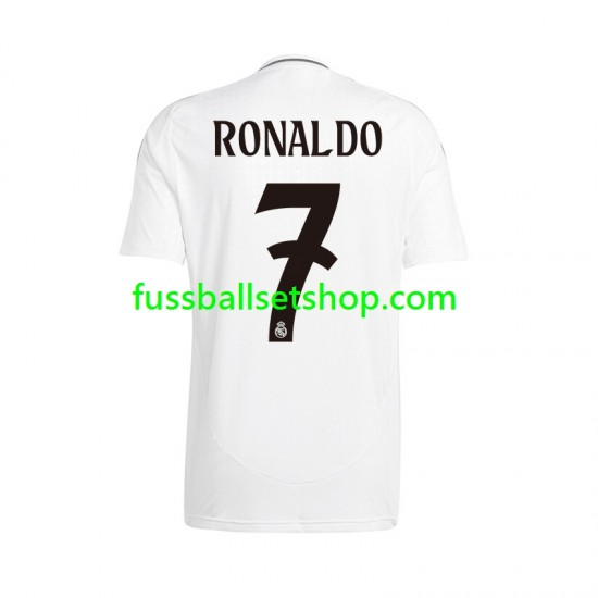 Günstige Fußball Trikotsatz Real Madrid Cristiano Ronaldo 7 Herren Heimtrikot 2024-2025 Kurzarm
