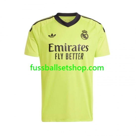 Günstige Fußball Trikotsatz Real Madrid Torwart Herren Ausweichtrikot 2024-2025 Kurzarm