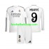 Günstige Fußball Trikotsatz Real Madrid Mbappé 9 Kinder Heimtrikot 2024-2025 Langarm