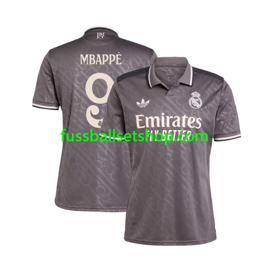 Günstige Fußball Trikotsatz Real Madrid Mbappé 9 Herren Ausweichtrikot 2024-2025 Kurzarm