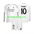 Günstige Fußball Trikotsatz Real Madrid Modrić 10 Kinder Heimtrikot 2024-2025 Langarm