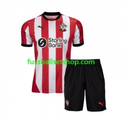 Günstige Fußball Trikotsatz Southampton Kinder Heimtrikot 2024-2025 Kurzarm