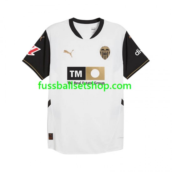 Günstige Fußball Trikotsatz Valencia CF Herren Heimtrikot 2024-2025 Kurzarm