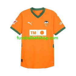 Günstige Fußball Trikotsatz Valencia CF Herren Ausweichtrikot 2024-2025 Kurzarm