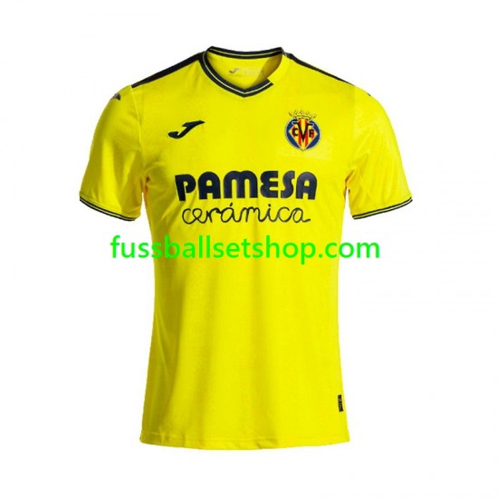 Günstige Fußball Trikotsatz Villarreal CF Herren Heimtrikot 2024-2025 Kurzarm