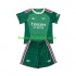 Günstige Fußball Trikotsatz Arsenal Torwart Kinder Ausweichtrikot 2026-2027 Kurzarm