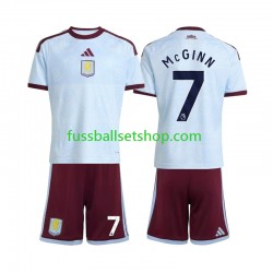 Günstige Fußball Trikotsatz Aston Villa John McGinn 7 Kinder Ausweichtrikot 2026-2027 Kurzarm