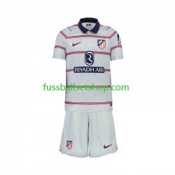 Günstige Fußball Trikotsatz Atlético Madrid Kinder Ausweichtrikot 2026-2027 Kurzarm
