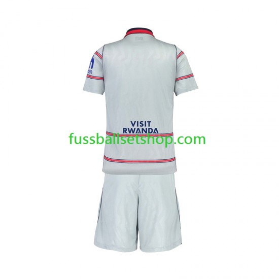 Günstige Fußball Trikotsatz Atlético Madrid Kinder Ausweichtrikot 2026-2027 Kurzarm