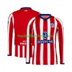Günstige Fußball Trikotsatz Atlético Madrid Herren Heimtrikot 2026-2027 Langarm