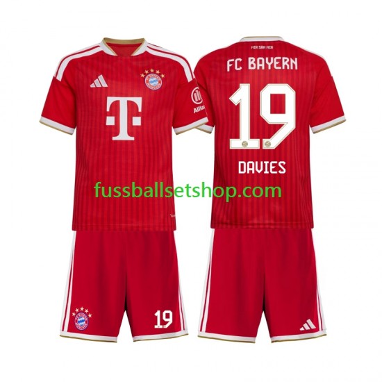 Günstige Fußball Trikotsatz FC Bayern München Alphonso Davies 19 Kinder Heimtrikot 2026-2027 Kurzarm Günstige Fußball Trikotsatz FC Bayern München Alphonso Davies 19 Kinder Heimtrikot 2026-2027 Kurzarm