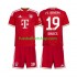 Günstige Fußball Trikotsatz FC Bayern München Alphonso Davies 19 Kinder Heimtrikot 2026-2027 Kurzarm