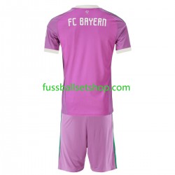 Günstige Fußball Trikotsatz FC Bayern München Torwart Kinder Ausweichtrikot 2026-2027 Kurzarm