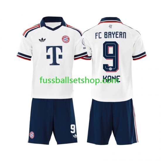 Günstige Fußball Trikotsatz FC Bayern München Harry Kane 9 Kinder Auswärtstrikot 2026-2027 Kurzarm