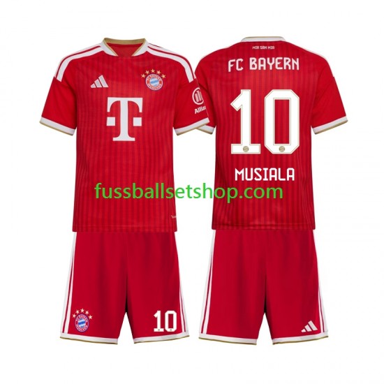 Günstige Fußball Trikotsatz FC Bayern München Jamal Musiala 10 Kinder Heimtrikot 2026-2027 Kurzarm Günstige Fußball Trikotsatz FC Bayern München Jamal Musiala 10 Kinder Heimtrikot 2026-2027 Kurzarm