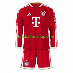 Günstige Fußball Trikotsatz FC Bayern München  Kinder Heimtrikot 2026-2027 Langarm
