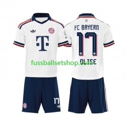 Günstige Fußball Trikotsatz FC Bayern München Michael Olise 17 Kinder Auswärtstrikot 2026-2027 Kurzarm