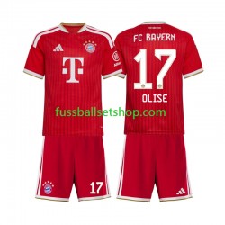 Günstige Fußball Trikotsatz FC Bayern München Michael Olise 17 Kinder Heimtrikot 2026-2027 Kurzarm