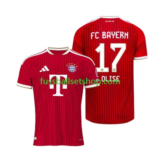 Günstige Fußball Trikotsatz FC Bayern München Michael Olise 17 Herren Heimtrikot 2026-2027 Kurzarm