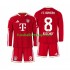 Günstige Fußball Trikotsatz FC Bayern München Tom Bischof 8 Kinder Heimtrikot 2026-2027 Langarm