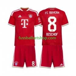 Günstige Fußball Trikotsatz FC Bayern München Tom Bischof 8 Kinder Heimtrikot 2026-2027 Kurzarm