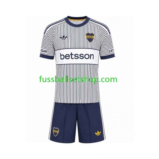 Günstige Fußball Trikotsatz Boca Juniors Kinder Auswärtstrikot 2026-2027 Kurzarm