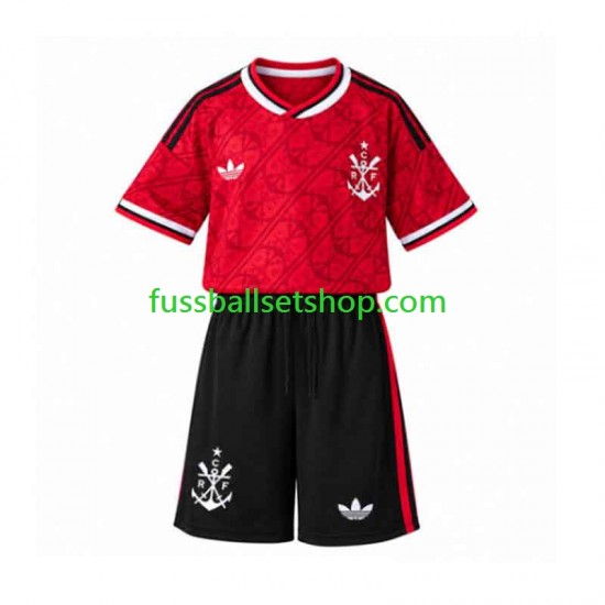 Günstige Fußball Trikotsatz CR Flamengo Kinder Ausweichtrikot 2026-2027 Kurzarm Günstige Fußball Trikotsatz CR Flamengo Kinder Ausweichtrikot 2026-2027 Kurzarm
