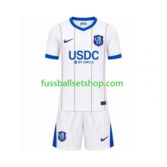 Günstige Fußball Trikotsatz Chelsea Kinder Ausweichtrikot 2026-2027 Kurzarm Günstige Fußball Trikotsatz Chelsea Kinder Ausweichtrikot 2026-2027 Kurzarm