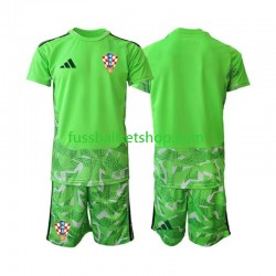 Günstige Fußball Trikotsatz Kroatien Torwart Kinder Heimtrikot 2026-2027 Kurzarm