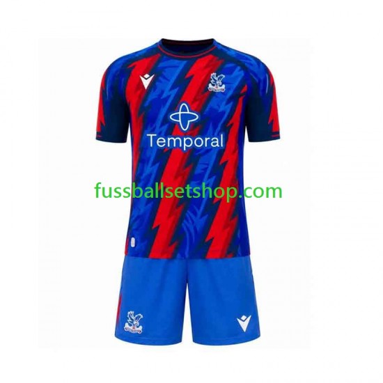 Günstige Fußball Trikotsatz Crystal Palace Kinder Ausweichtrikot 2026-2027 Kurzarm