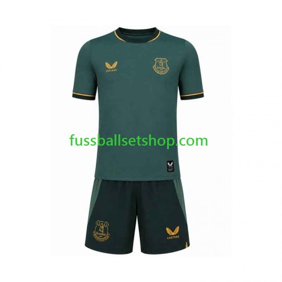 Günstige Fußball Trikotsatz Everton Kinder Ausweichtrikot 2026-2027 Kurzarm