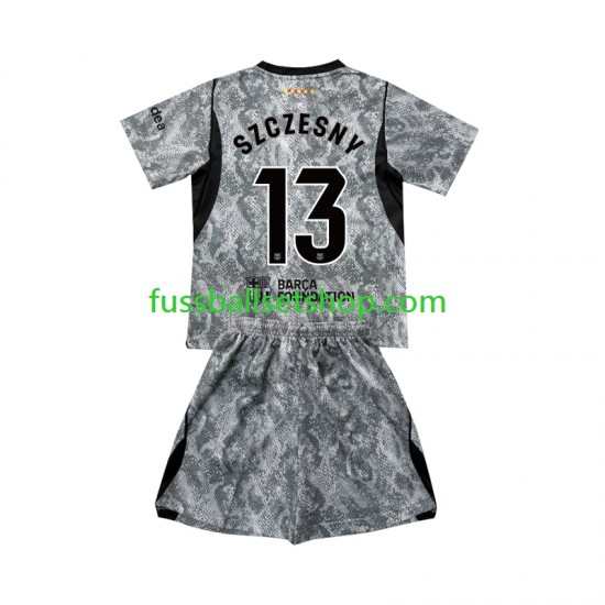 Günstige Fußball Trikotsatz FC Barcelona Wojciech Szczesny 13 Torwart Kinder Auswärtstrikot 2026-2027 Kurzarm Günstige Fußball Trikotsatz FC Barcelona Wojciech Szczesny 13 Torwart Kinder Auswärtstrikot 2026-2027 Kurzarm