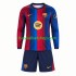 Günstige Fußball Trikotsatz FC Barcelona  Kinder Heimtrikot 2026-2027 Langarm