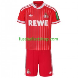 Günstige Fußball Trikotsatz FC Köln Kinder Ausweichtrikot 2026-2027 Kurzarm