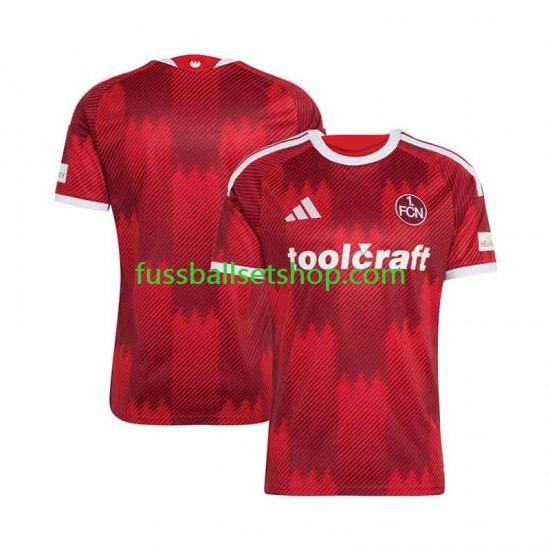 Günstige Fußball Trikotsatz FC Nurnberg Herren Heimtrikot 2026-2027 Kurzarm