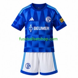 Günstige Fußball Trikotsatz FC Schalke 04 Kinder Heimtrikot 2026-2027 Kurzarm