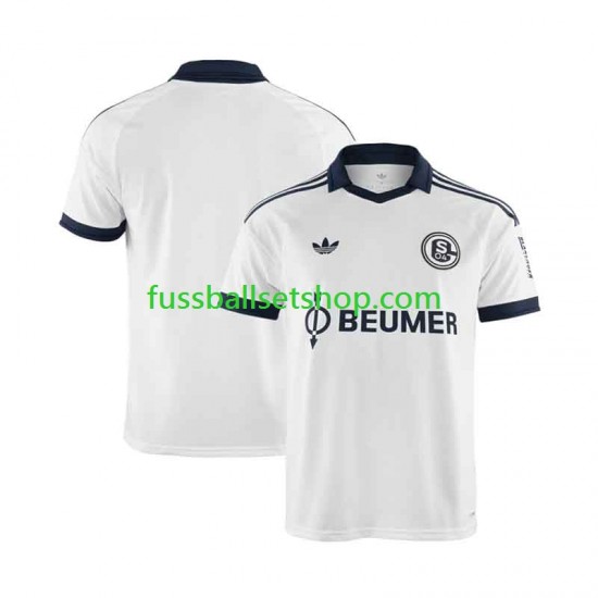 Günstige Fußball Trikotsatz FC Schalke 04 Herren Auswärtstrikot 2026-2027 Kurzarm