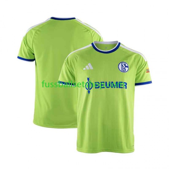 Günstige Fußball Trikotsatz FC Schalke 04 Herren Ausweichtrikot 2026-2027 Kurzarm
