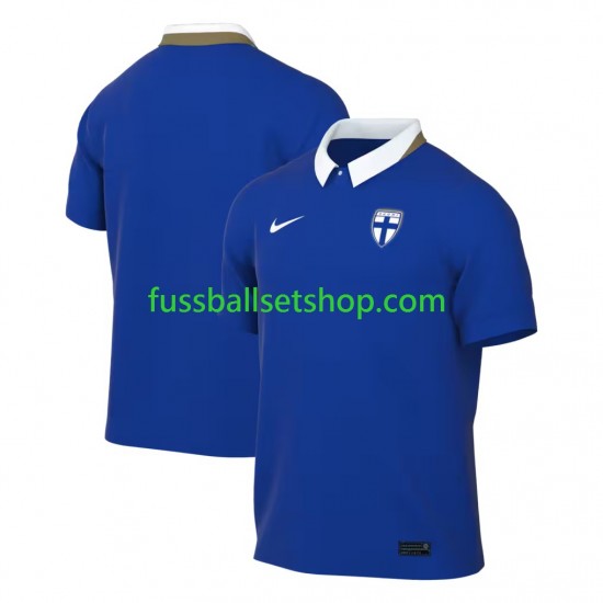 Günstige Fußball Trikotsatz Finnland Herren Auswärtstrikot 2026 Kurzarm Günstige Fußball Trikotsatz Finnland Herren Auswärtstrikot 2026 Kurzarm