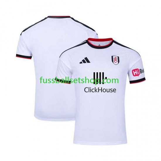 Günstige Fußball Trikotsatz Fullham Herren Heimtrikot 2026-2027 Kurzarm