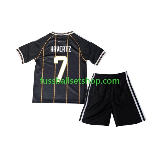 Günstige Fußball Trikotsatz Deutschland Kai Havertz 7 Kinder Ausweichtrikot World Cup 2026 Kurzarm